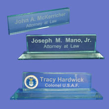 Desktop Nameplates