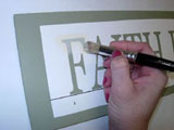 Faith Stencil